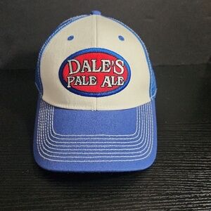 Dales Pale Ale Trucker Hat‎ Adjustable Blue Meshback Embroidered Craft Beer